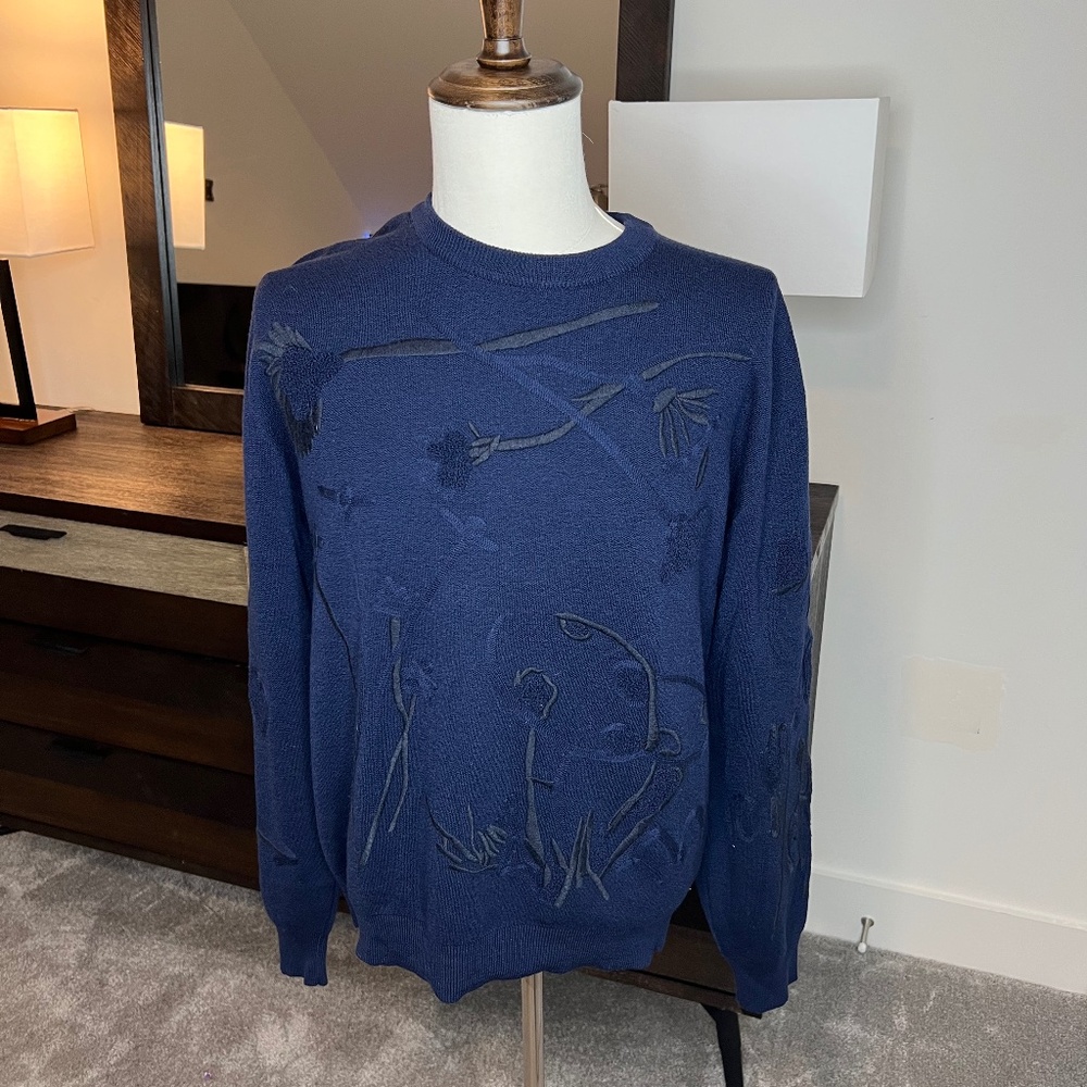 Paul Smith Embroidered cotton sweater